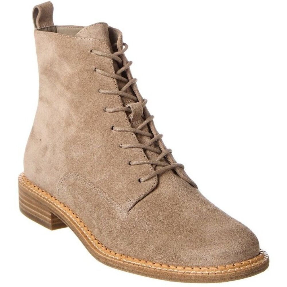 Vince. Cabria Suede Lug Boot $395 Size 6